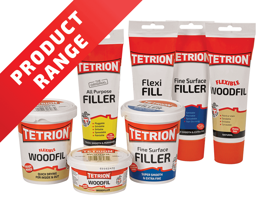 Tetrion Ready Mixed Filler Product Range