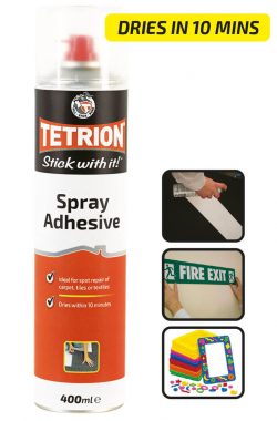 Tetrion Spray Adhesive